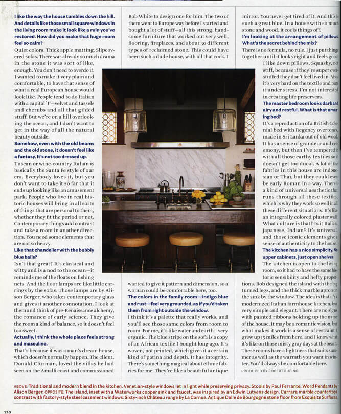 House Beautiful, October 2009