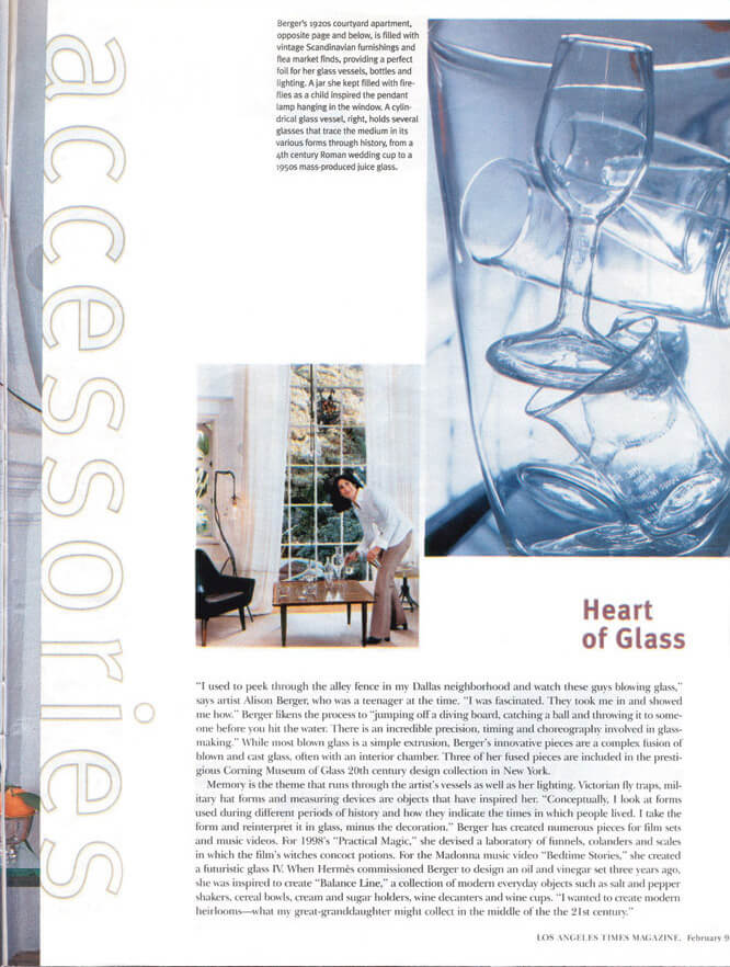 Los Angeles Times Magazine, February 9, 2003