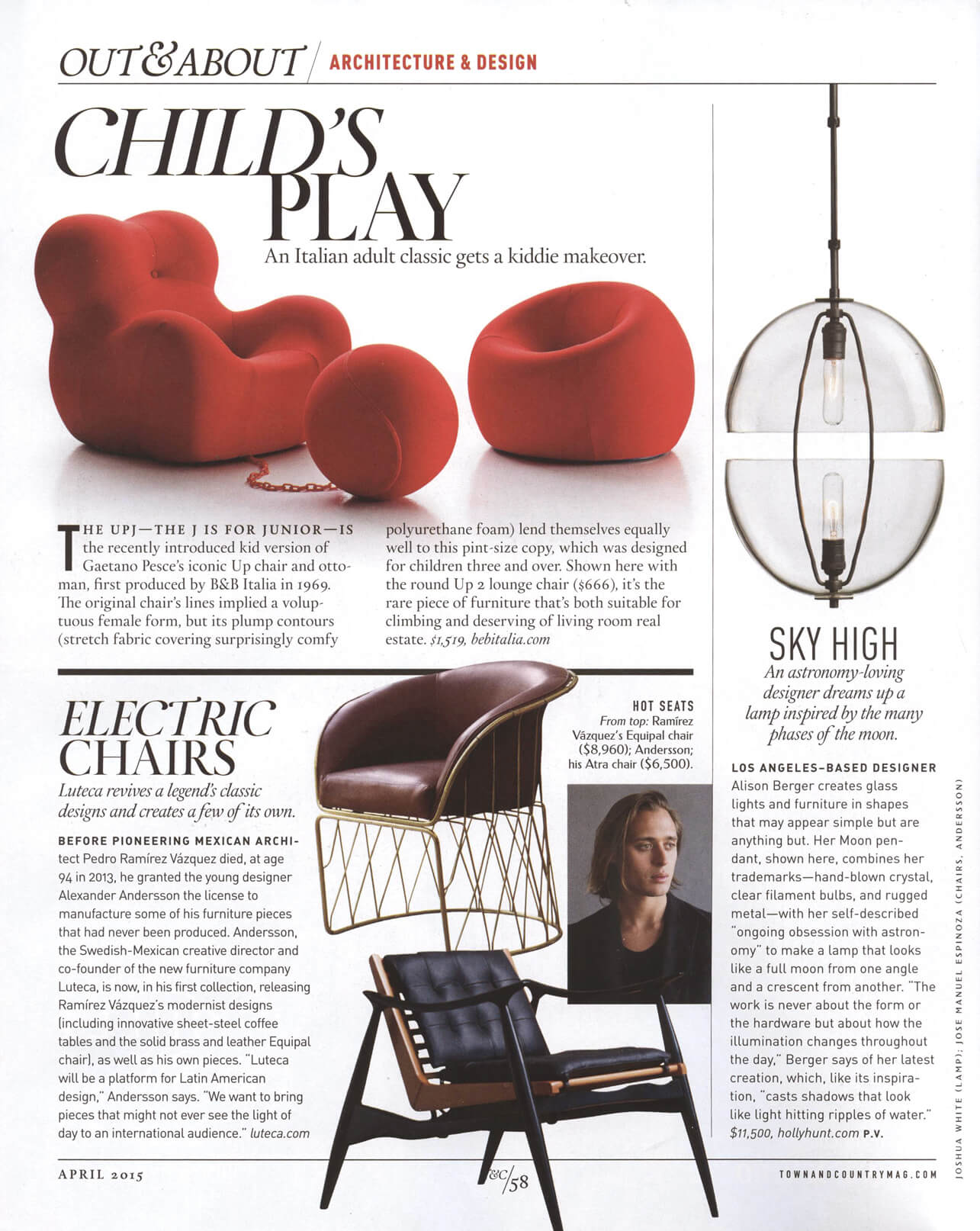 Town & Country, April 2015