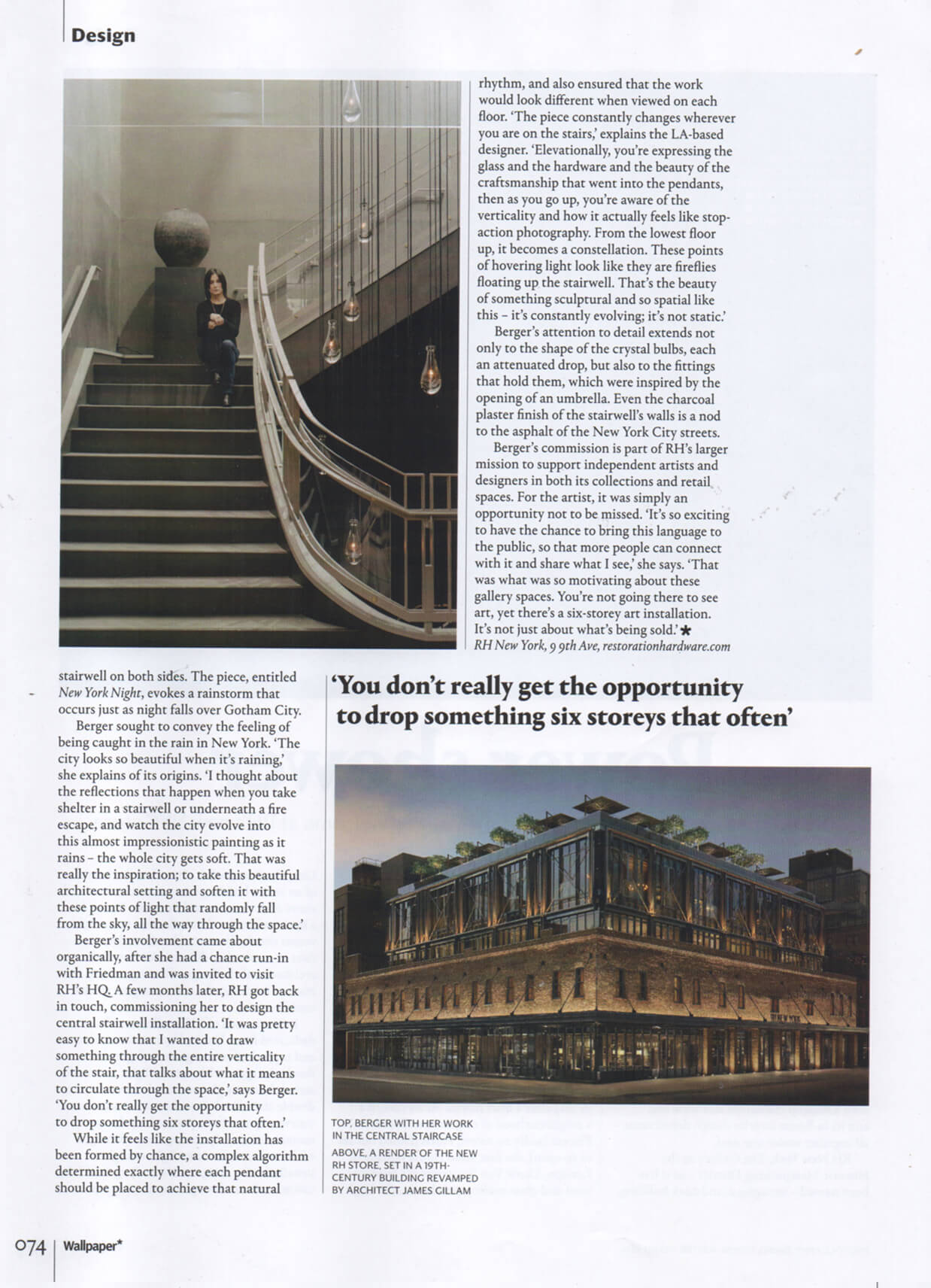 Wallpaper Magazine, November 2018